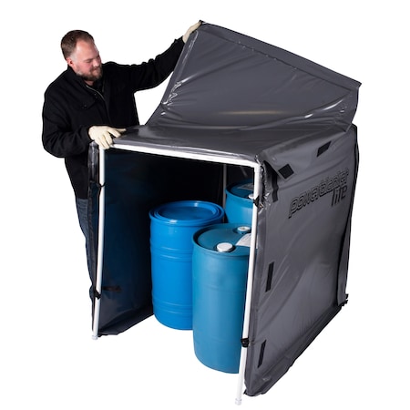 Powerblanket Lite Bulk Material Warmer, Portable Job-Site Pallet Heater, 48 Cu. Ft. PBLHB48-800